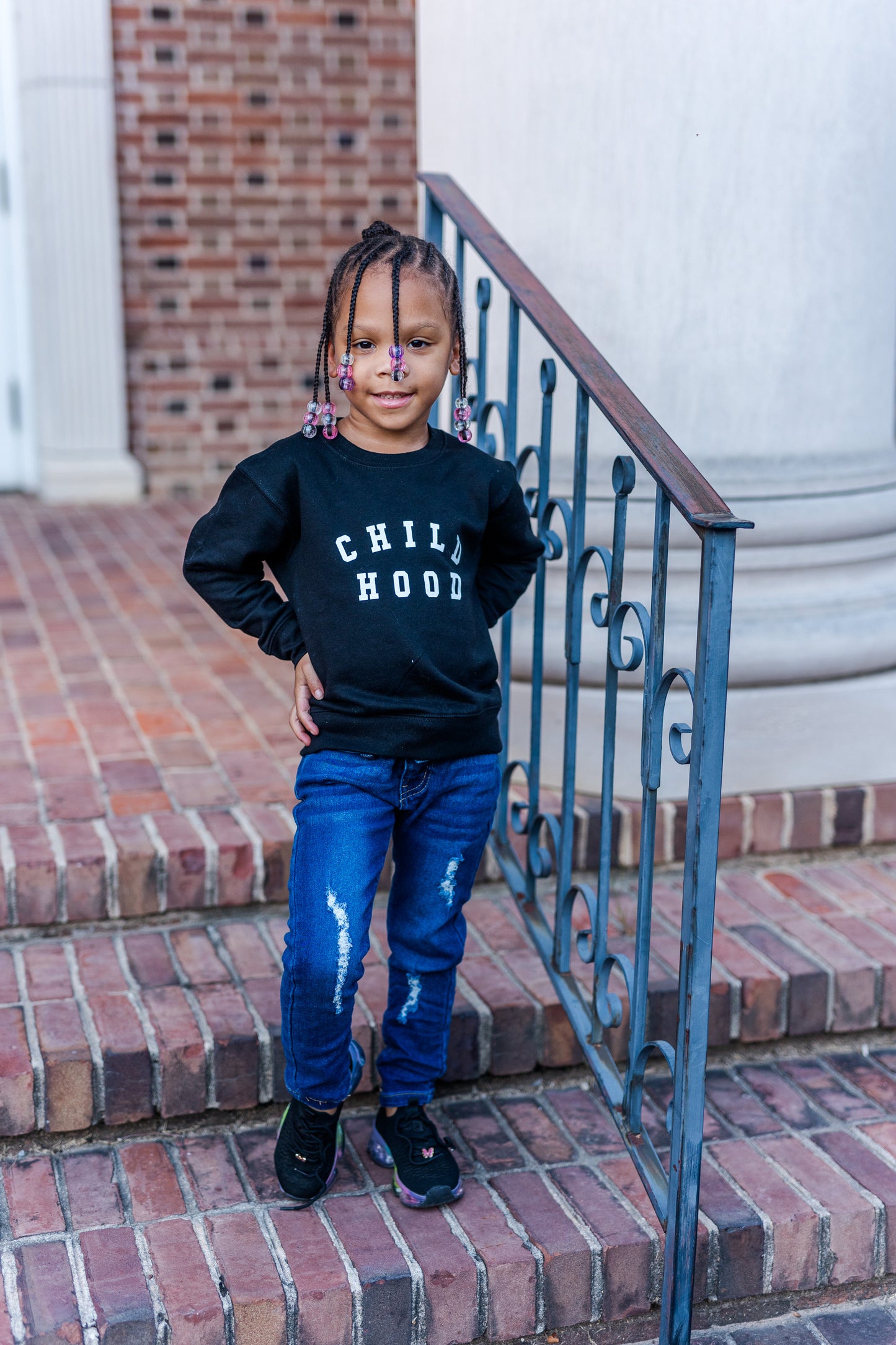 Motherhood and Childhood Matching Sweatshirts