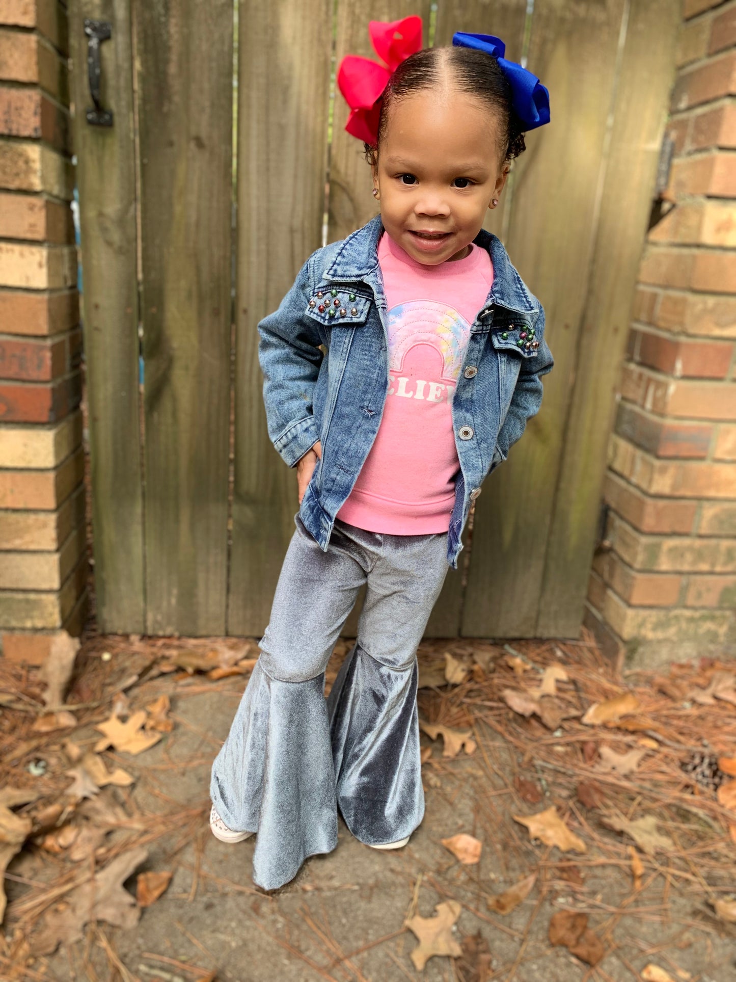 Velvet Bell Bottoms