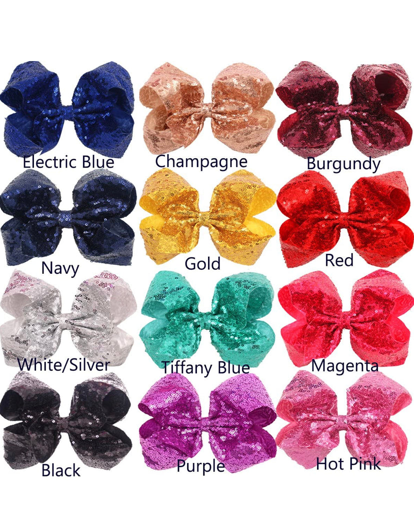 Sequin Hairbows