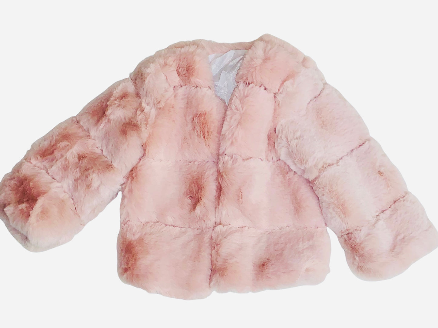 Blush Faux Fur Coat