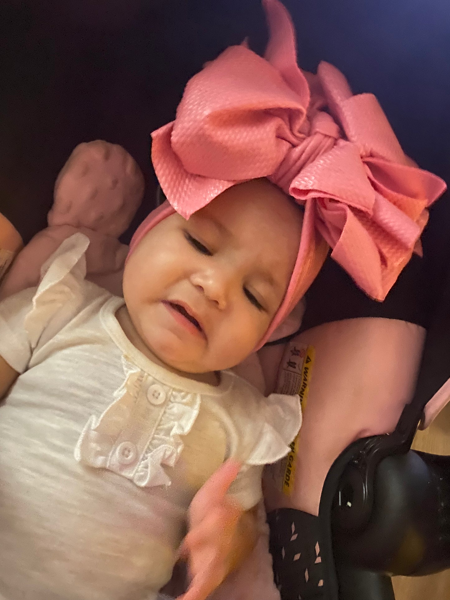 Oversized Metallic & Matte Faux Headband