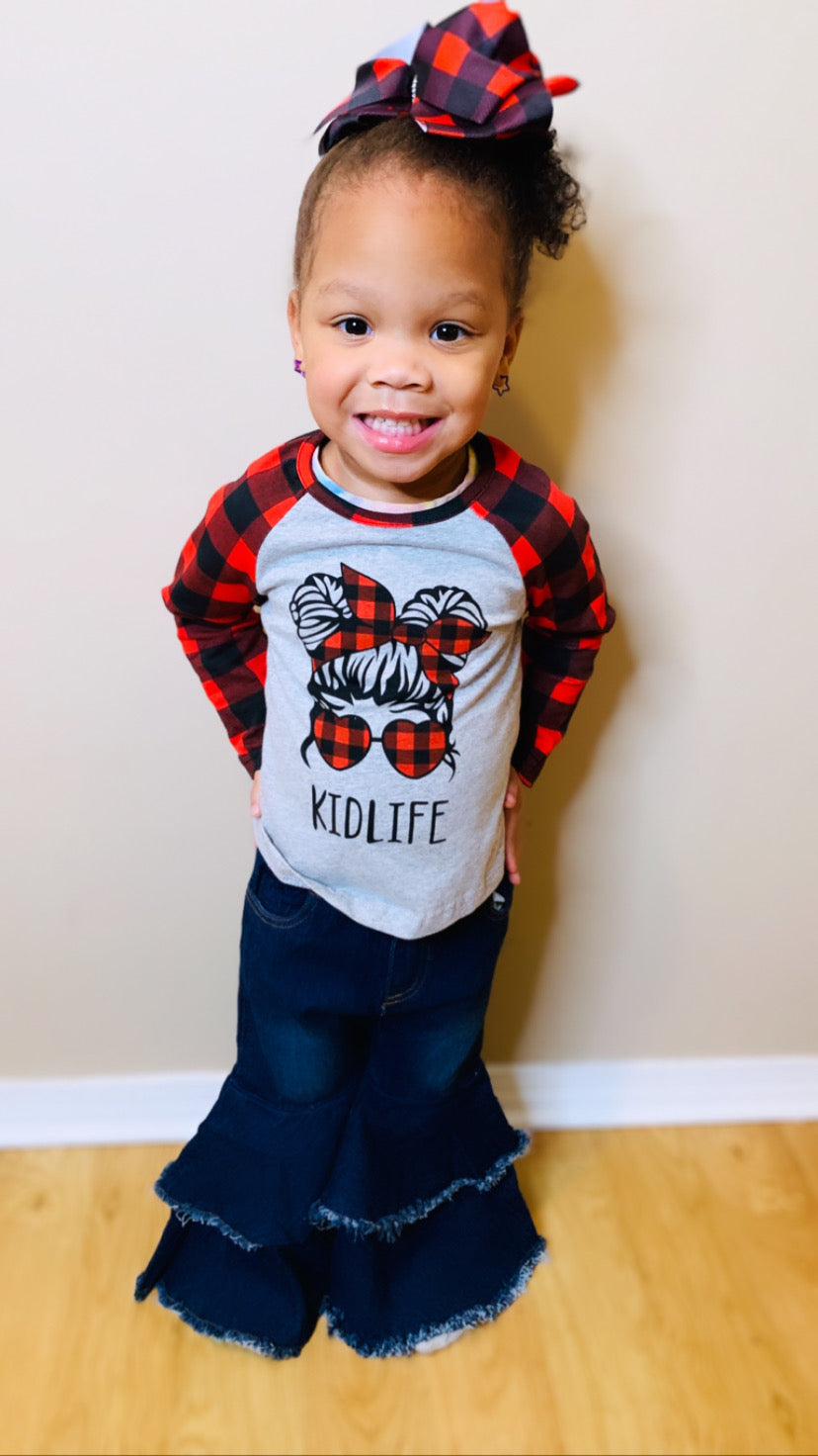 Buffalo Plaid Hairbows